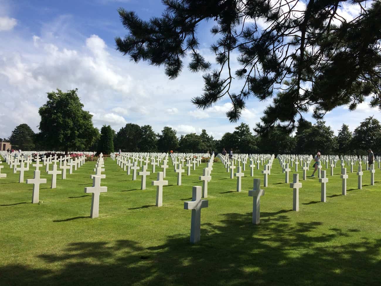 Normandy beaches - American cemetery