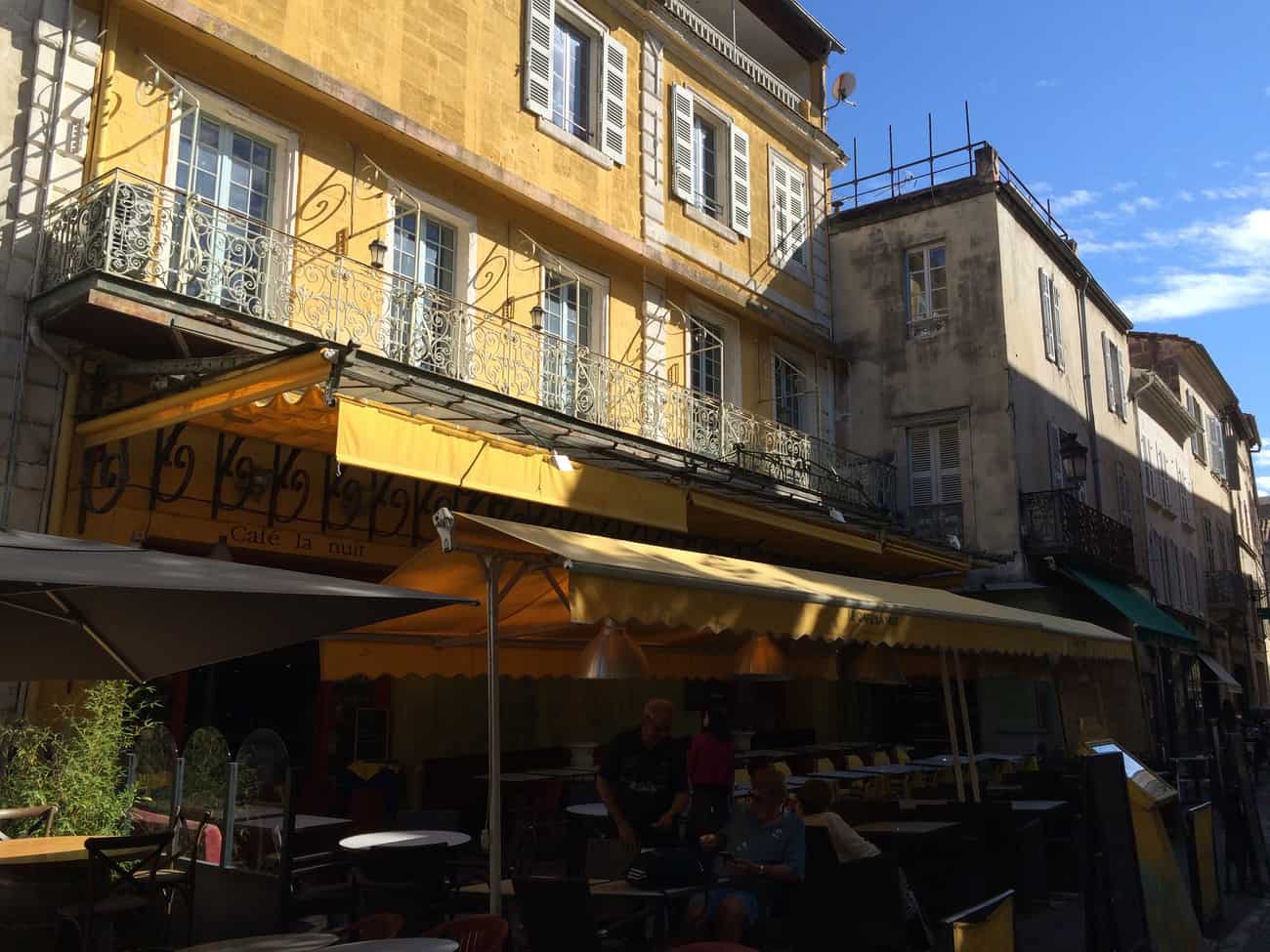 Arles - Van Gogh trail - Le Café Le Soir today