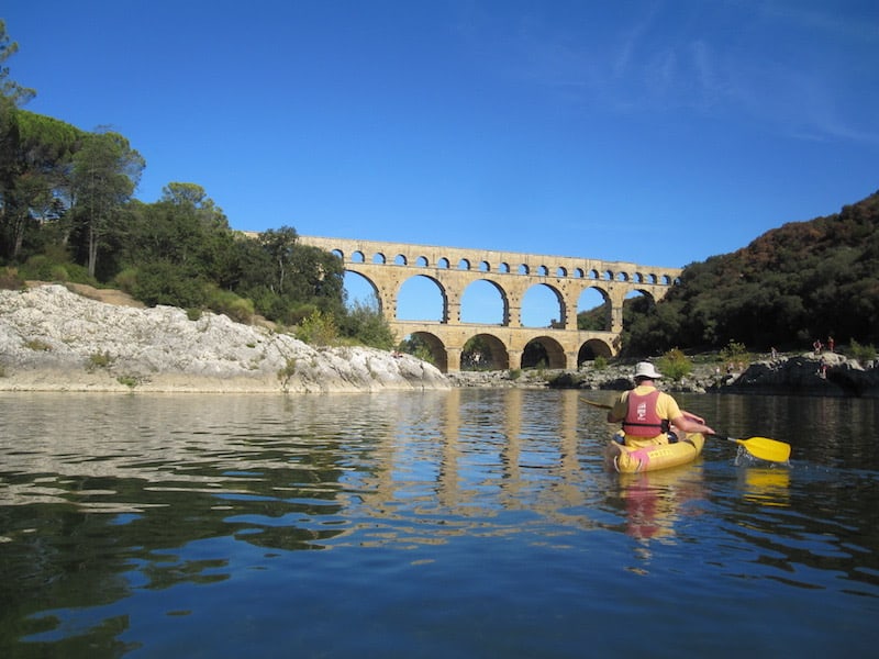 Canoeing - Pont du Gard