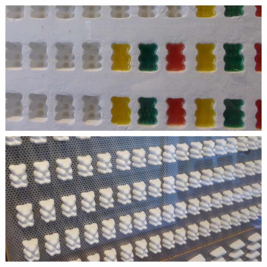 Haribo museum - jelly moulds