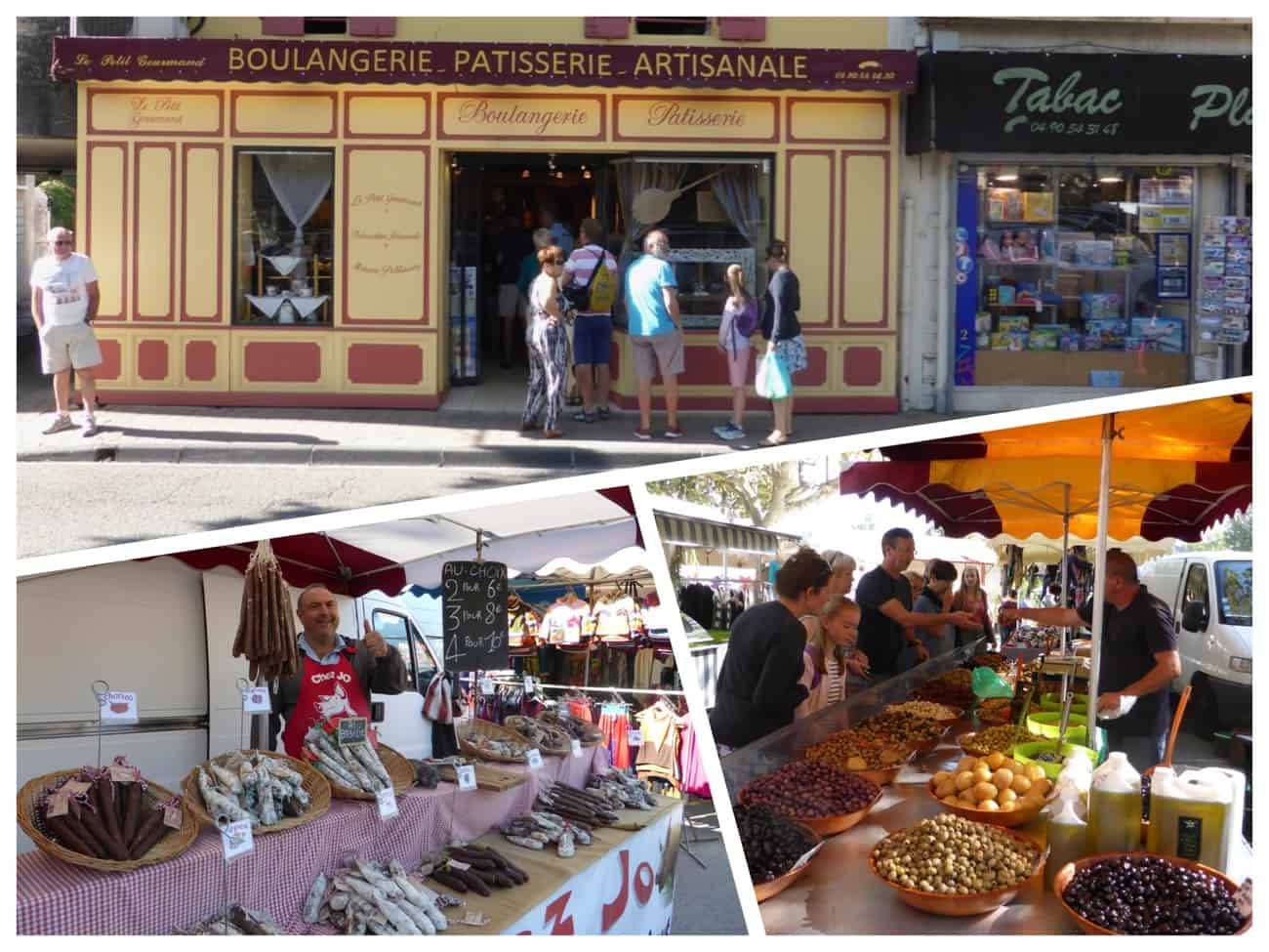 Maussane Les Alpilles - bakery and market