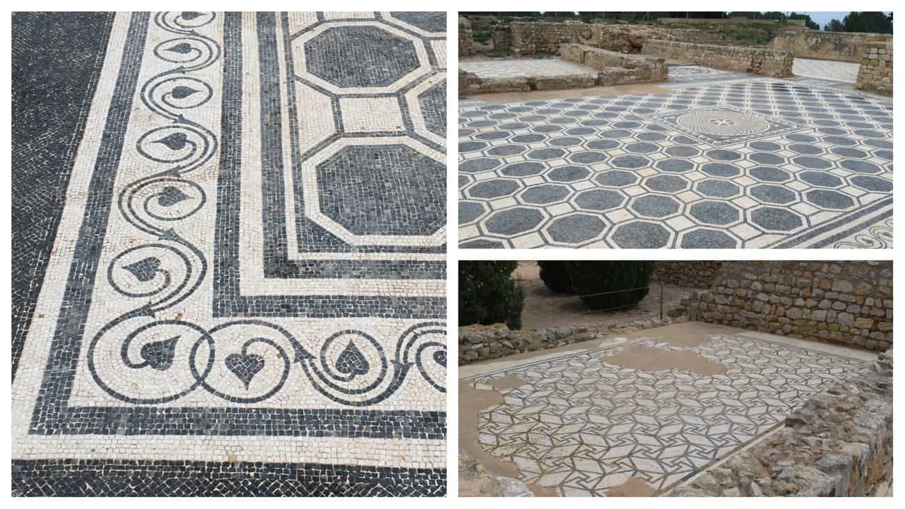 Empuries, Spain - Roman mosaics