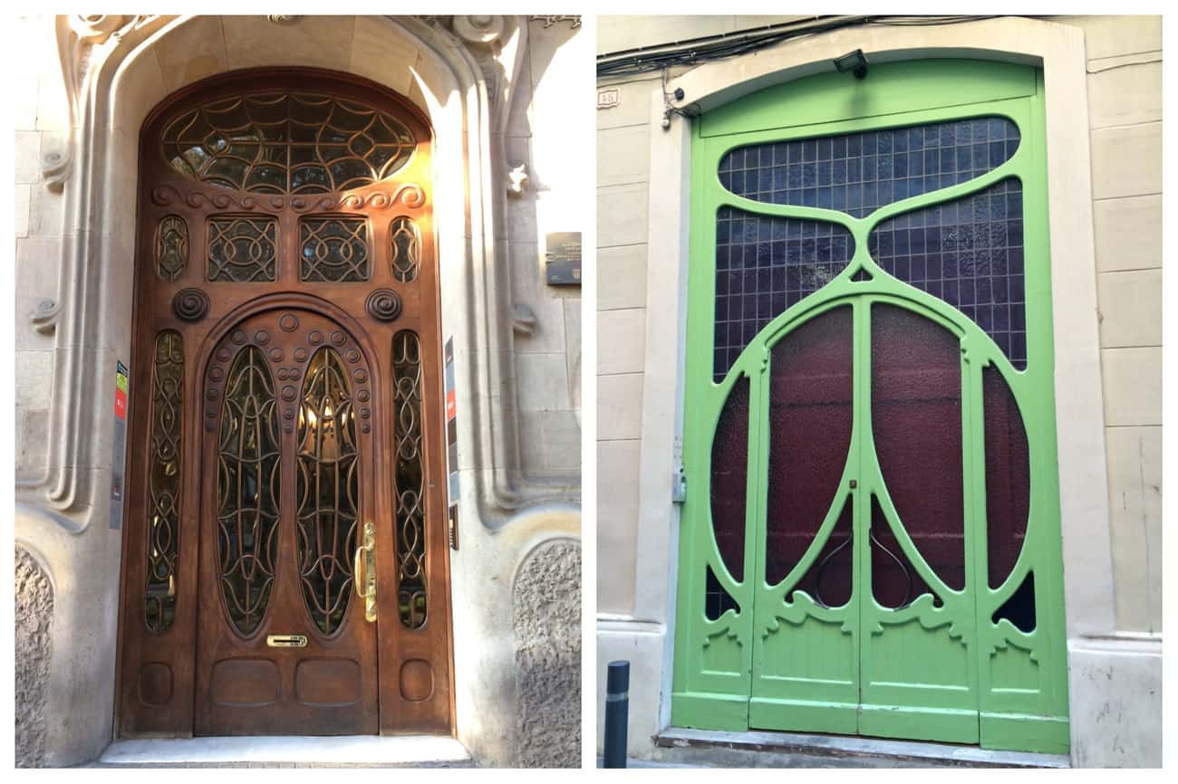 Barcelona - beautiful doorways
