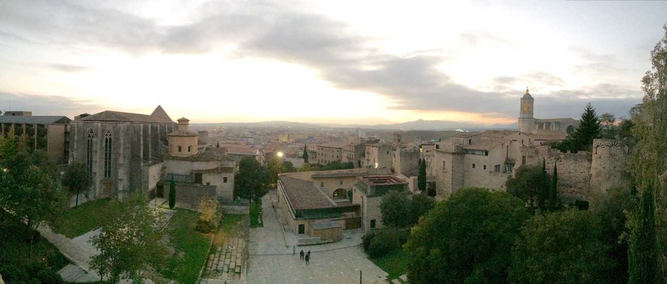 Girona - view from the medieval walls