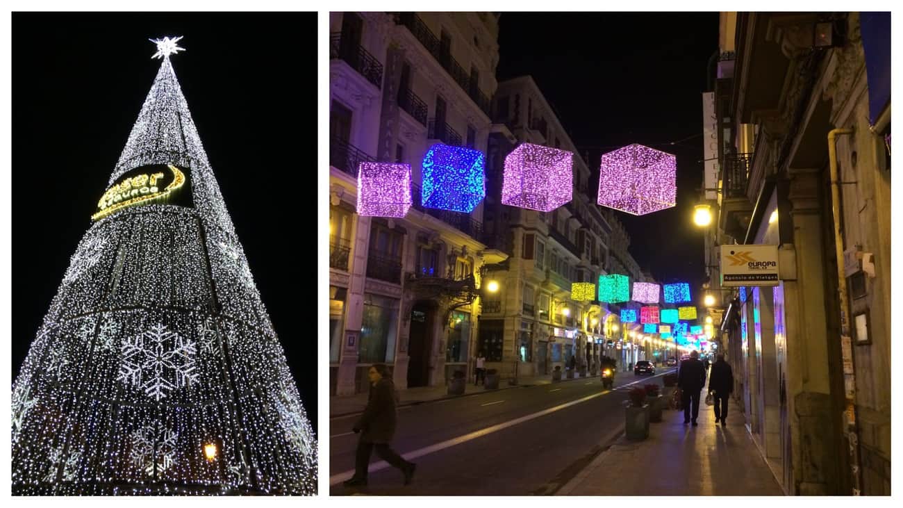 Valencia - Christmas lights