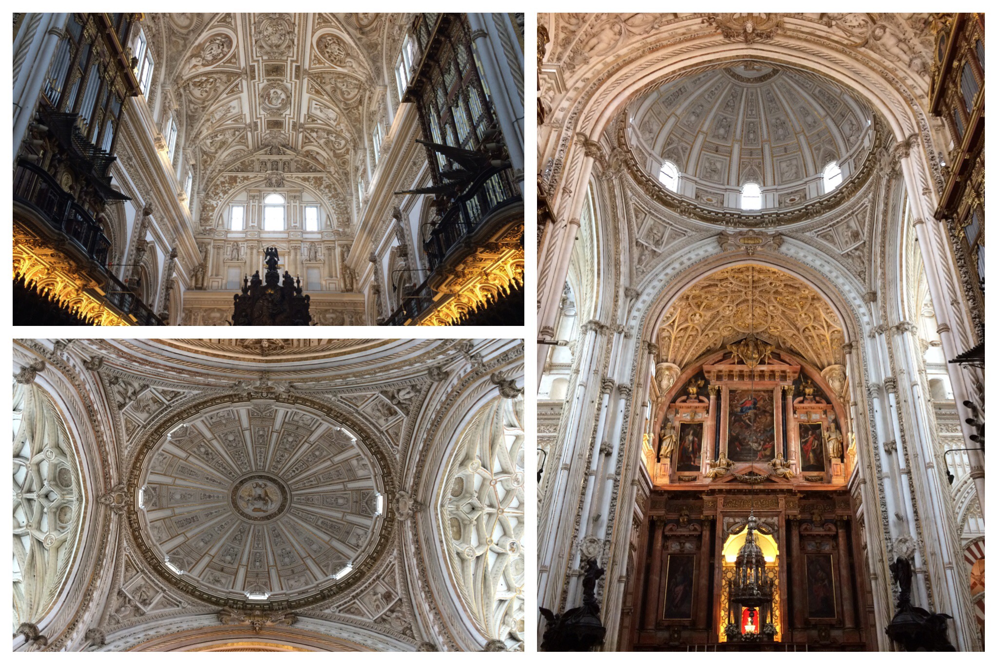 Córdoba Mesquita Mosque-Church baroque interior