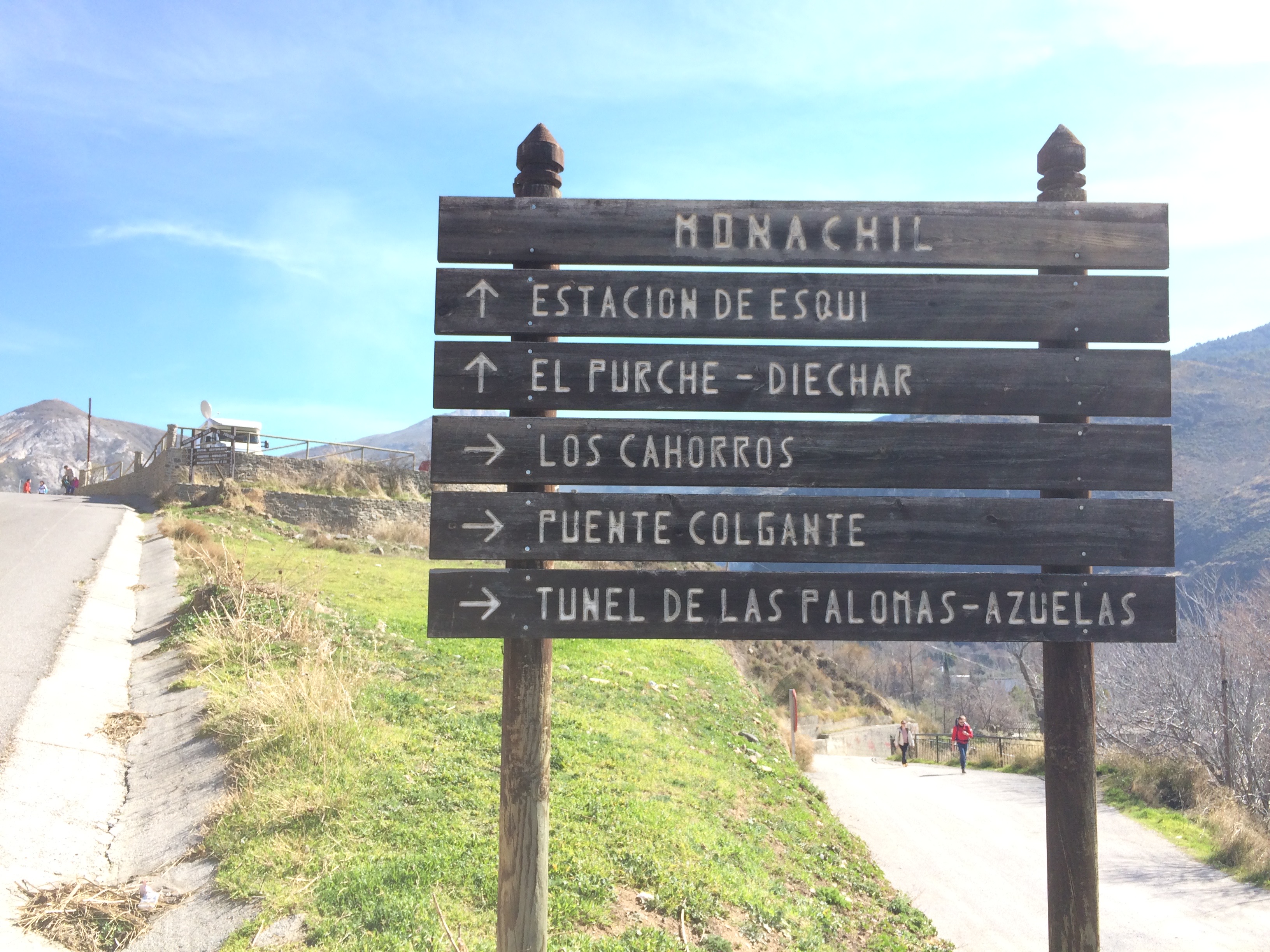 Los Cahorros gorge walk Monachil start