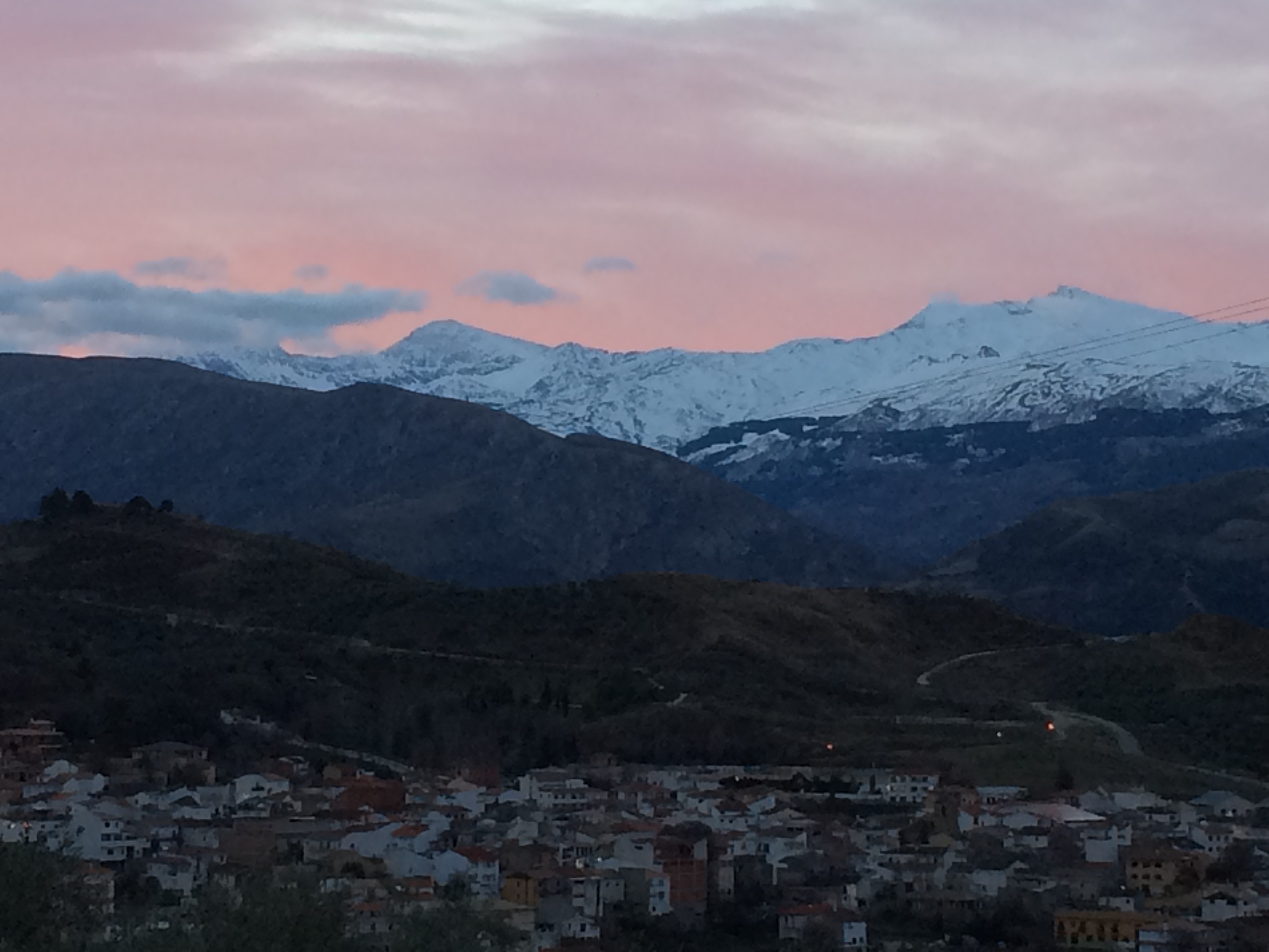 Beas de Granada sunrise