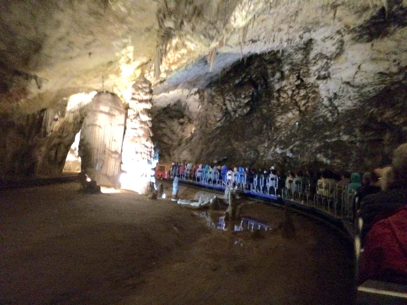 Slovenia Postojna Caves train ride