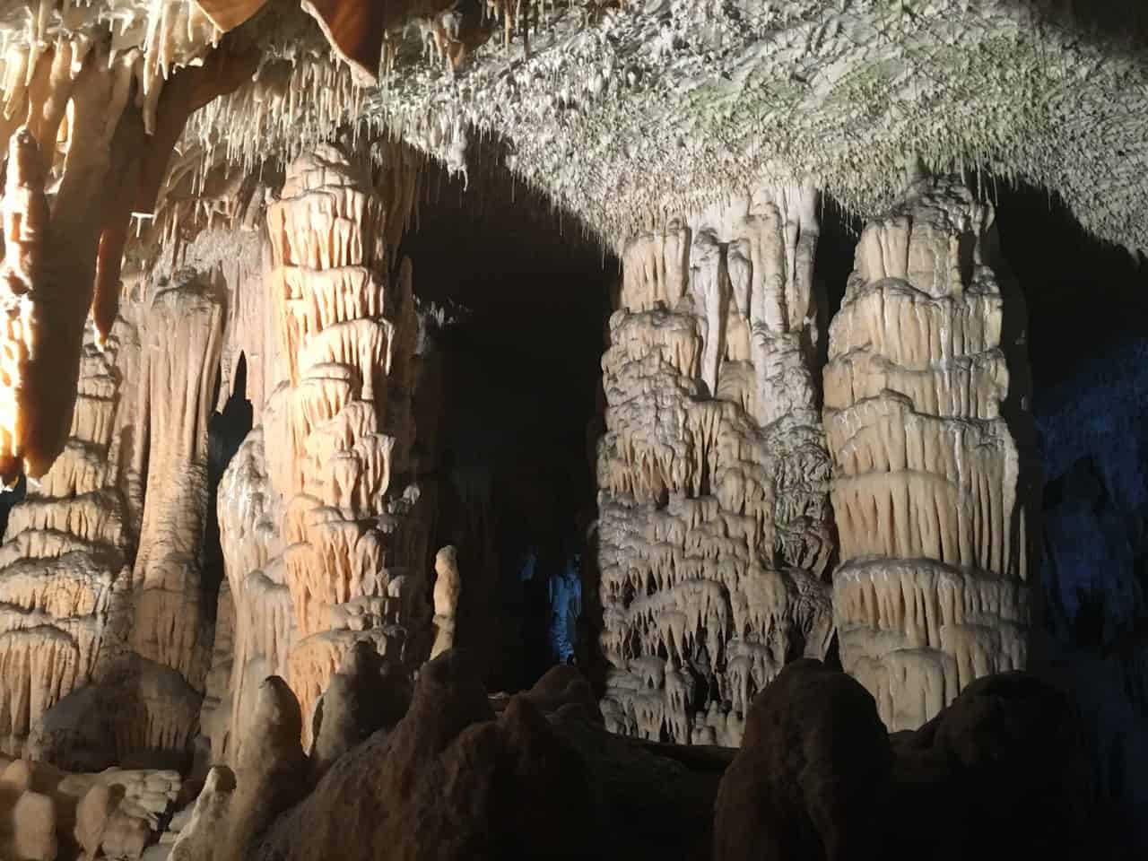 Slovenia Postojna Caves Pillars Stalagmites Stalactites