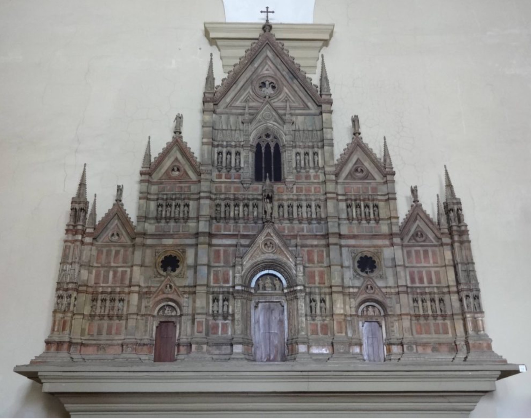 Bologna - San Petronio cathedral model