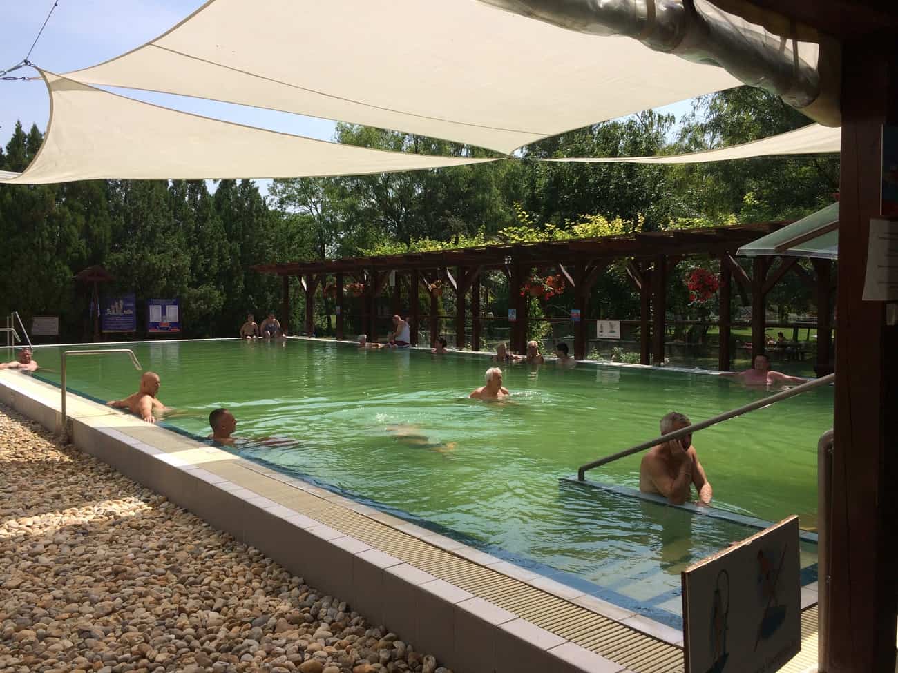 Hungary Lipót Thermal Bath and Spa Thermal Pool