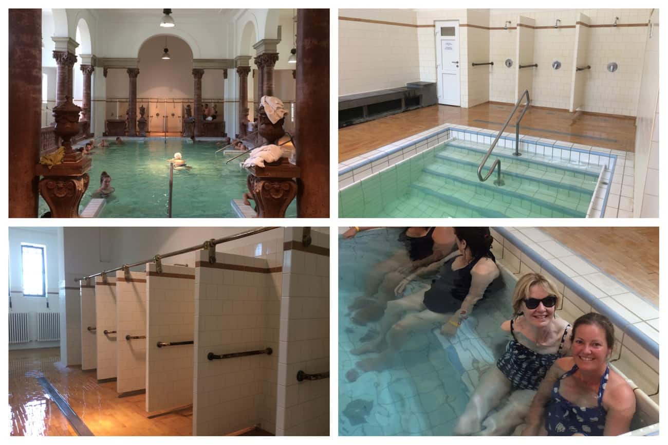 Budapest Széchenyi Baths indoor pools