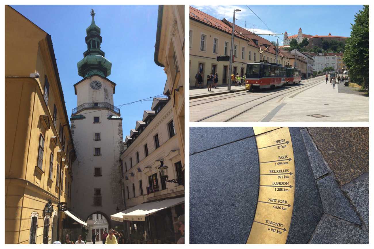 Slovakia Bratislava Michael's Gate and Tower